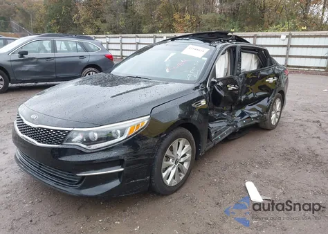 2017 Kia Optima Ex из США, поврежденный, VIN 5XXGU4L3XHG178251